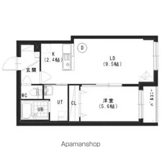 グランスター9【3階】の間取り