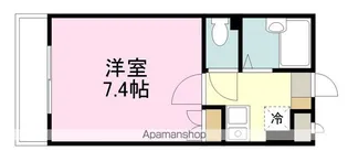 ベルシティ台原パーク【5階】の間取り