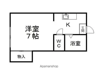 ホワイトキャッスル14番館【2階】の間取り