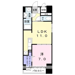 K・Sガーデン柏の葉キャンパス【4階】の間取り