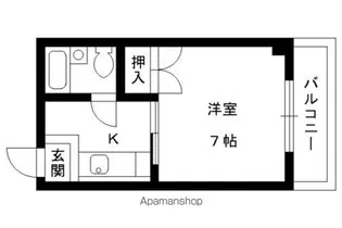 リトルハイツ【3階】の間取り
