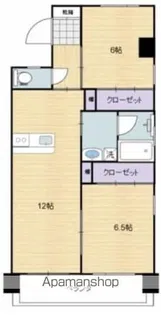フリューゲル年見【1階】の間取り