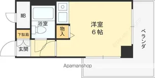 M’プラザ津田駅前1番館【3階】の間取り