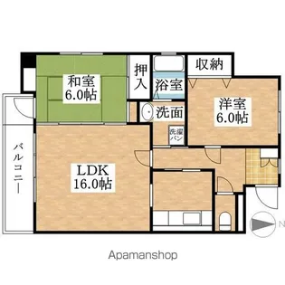 ファミリーワールド【4階】の間取り