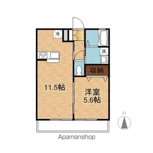 エトワールⅡ【2階】の間取り