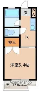 プレアール国分Ⅱ【2階】の間取り