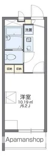 レオパレス荒崎【3階】の間取り