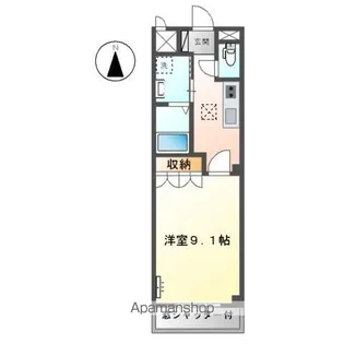 シエル・K【1階】の間取り