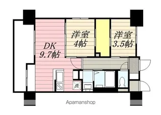 ネストピア博多駅ステージ【5階】の間取り
