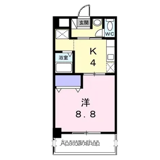 メルヴェーユ45【1階】の間取り