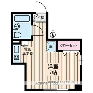 亀戸東口エトワールM・K【2階】の間取り