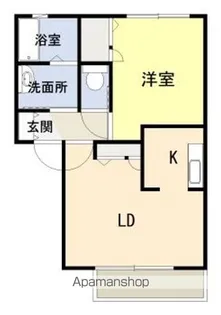 リブエールカーサ【2階】の間取り