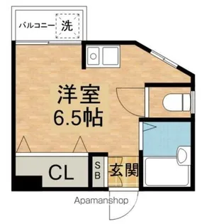 メゾン秋山【2階】の間取り
