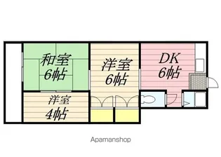 シティコーポ堤【303号室】の間取り