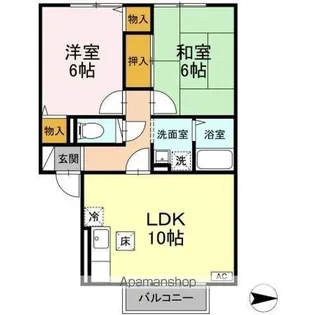 クレールNS【1階】の間取り