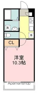 サンパティーク小松島【2階】の間取り