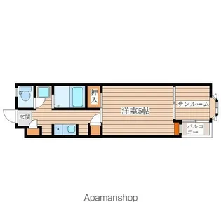 エクセランス・ド・旭ヶ丘【1階】の間取り