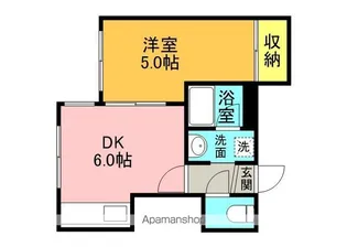 マリンパレス北31条館【2階】の間取り