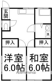 加藤アパート【102号室】の間取り