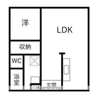 リアライズ木曽川【4階】の間取り