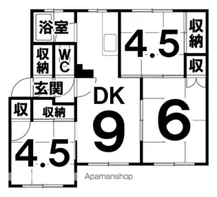 若草501マンション【4-7号室】の間取り