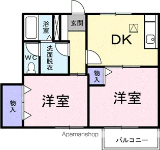 グレース21【1階】の間取り