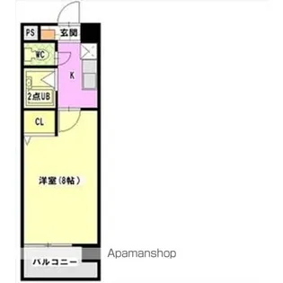 マ・メゾン白金【4階】の間取り