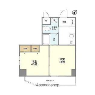 KDXレジデンス小豆沢【2階】の間取り
