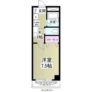 CASA児玉【2階】の間取り