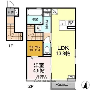 LULL I【2階】の間取り