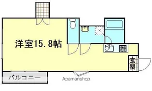 ピカデリーサーカス【201号室】の間取り