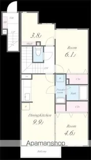 グランデール【2階】の間取り