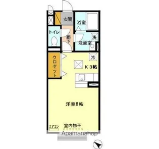 アマルフィイ【202号室】の間取り