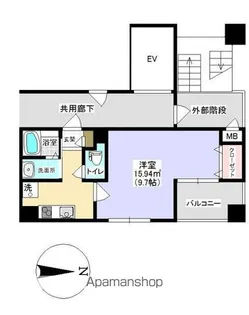 メゾン・ド・ソレイユ【4階】の間取り