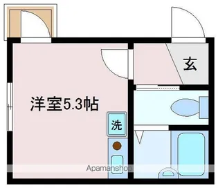 ラ・ムエット立石【2階】の間取り