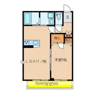 Y S (ワイズ)【301号室号室】の間取り