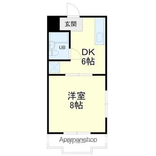 MANSION DIANA【3階】の間取り