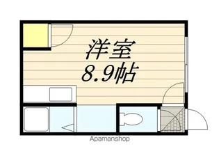 クルーズハウス本通17【102号室】の間取り