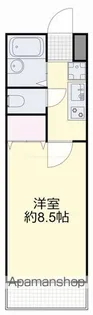 FLAT LEAVES学南町【2階】の間取り