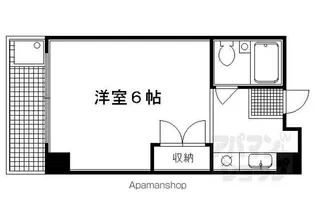 ファーストコート御所室町【601号室】の間取り