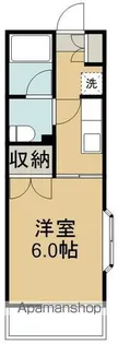 サンパレスシカマ【5階】の間取り