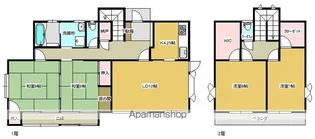 福島県二本松市渋川字沼前【一戸建】の間取り
