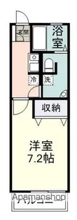 COZY広野【203号室】の間取り
