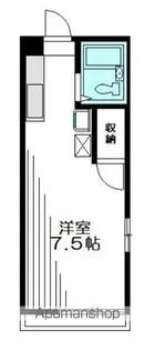 ヴァイサーホーフ【F2号室】の間取り