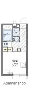 レオパレス上坂部Ⅱ【1階】の間取り