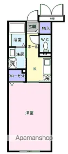 木村ロイヤルマンションⅤ【2階】の間取り