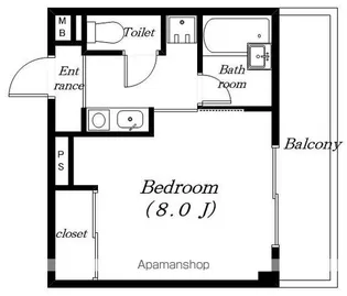 クッキィーセタ【303号室】の間取り