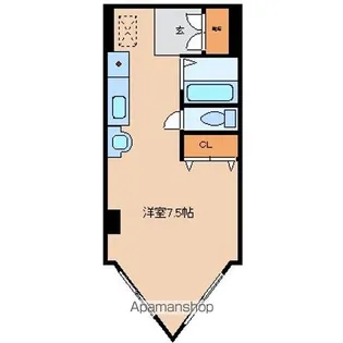 クレーシェル【302号室】の間取り