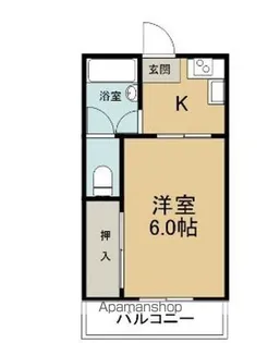 SS元町ビル【409号室】の間取り