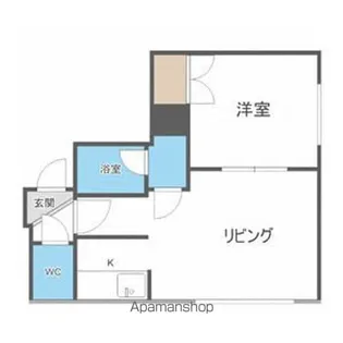 ヴィラフォーレスト壱番館【301号室】の間取り